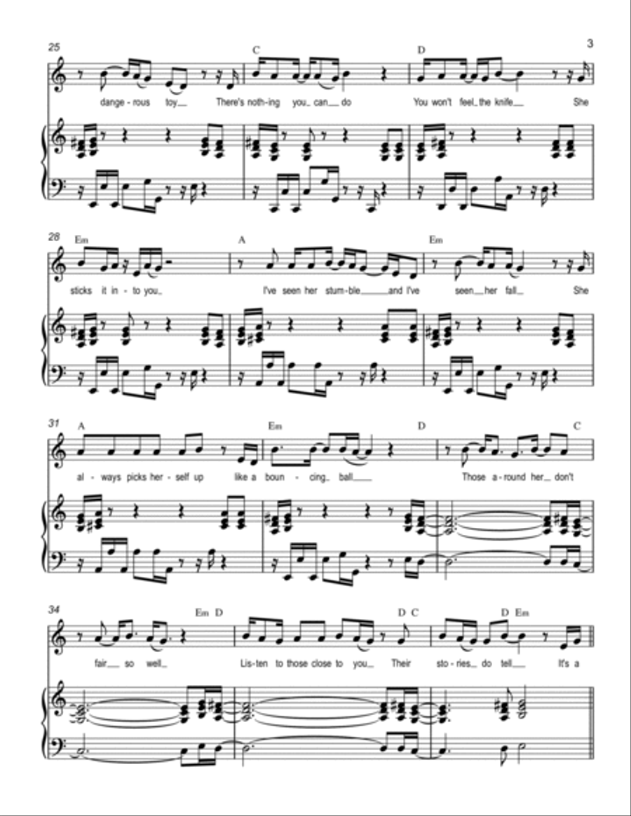 Dangerous Toys Voice scores gallery preview page 3