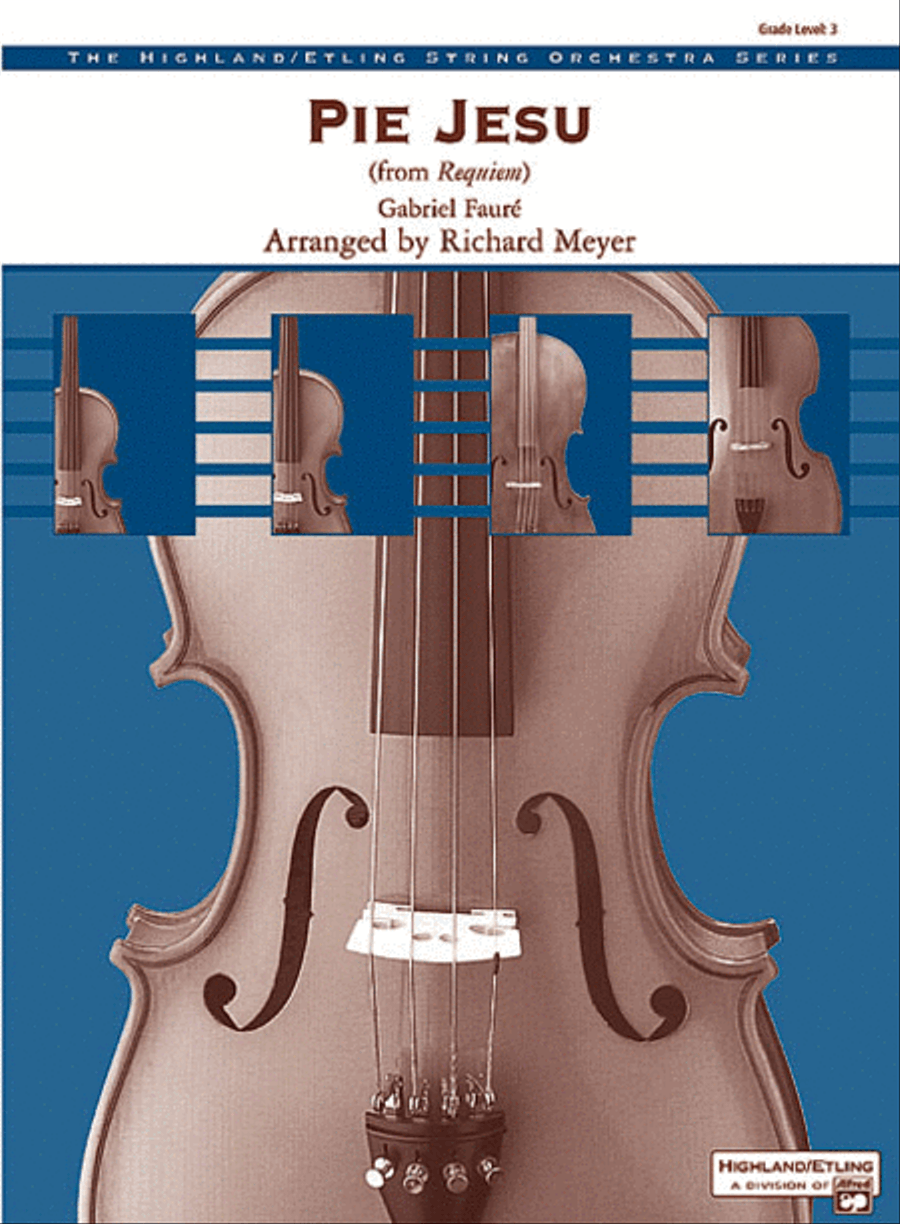 Pie Jesu String Orchestra scores gallery preview page 1