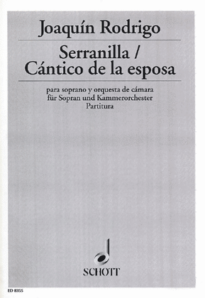 Serranilla Soprano/orch Score