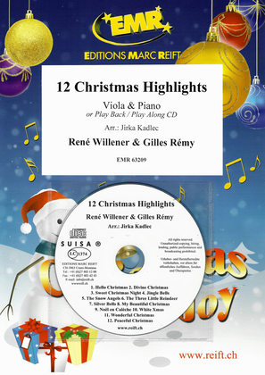Book cover for 12 Christmas Highlights