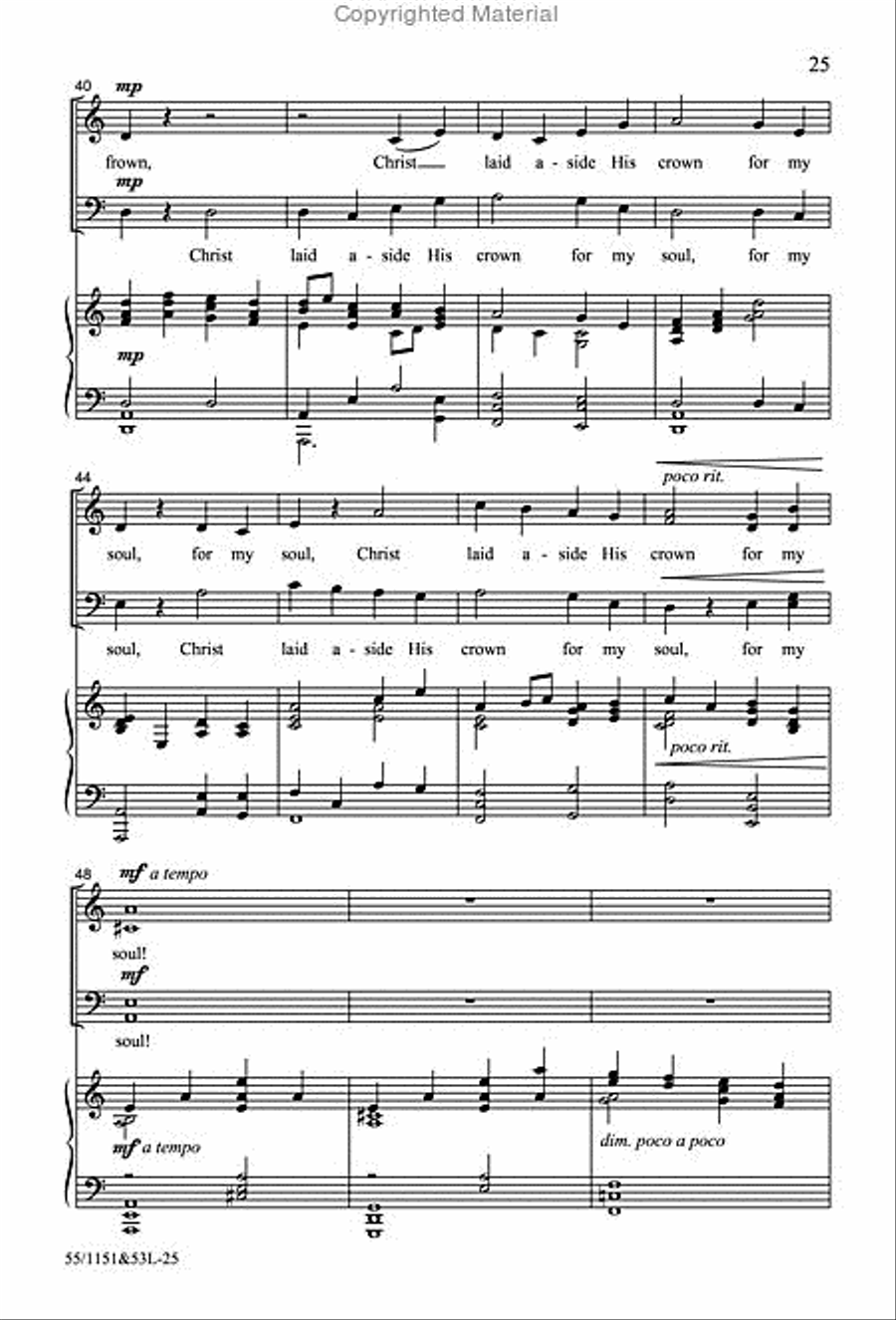 The Way of the Cross Leads Home 4-Part scores gallery preview page 10