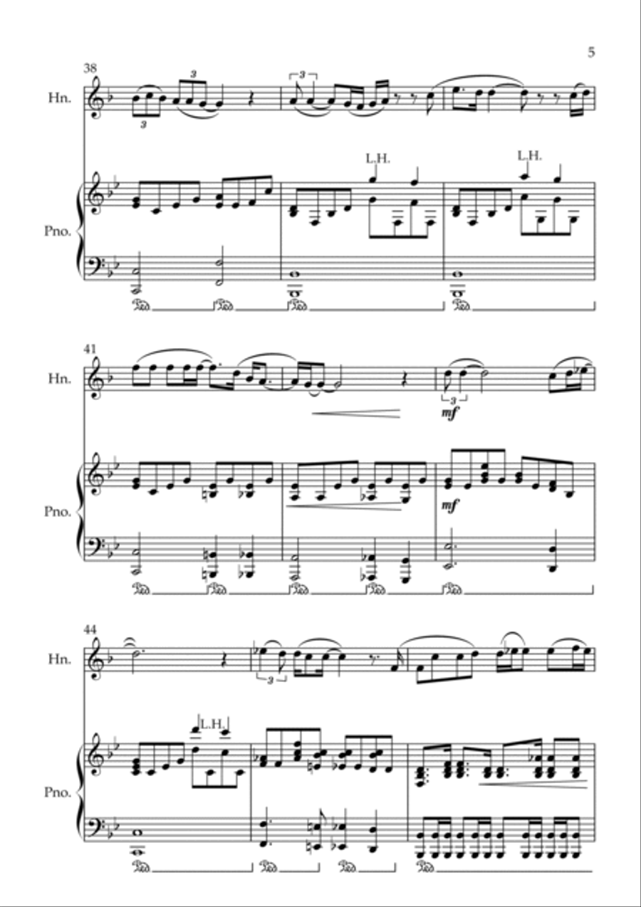 Bohemian Rhapsody Horn scores gallery preview page 5