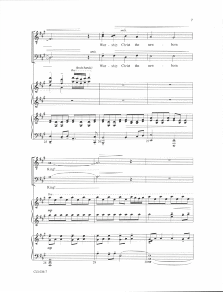 Angels from the Realms of Glory - TTBB TTBB scores gallery preview page 21