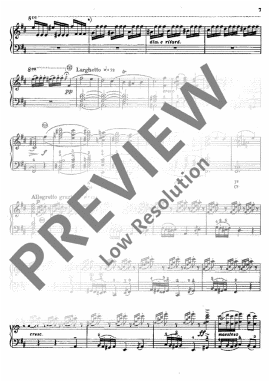 La Campanella Accordion scores gallery preview page 6
