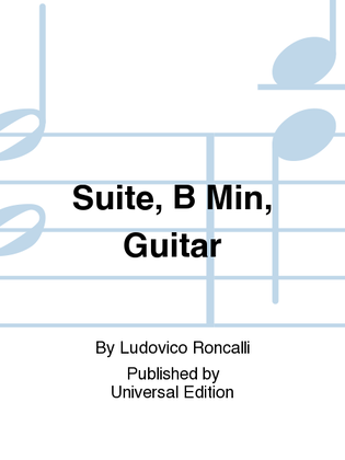 Suite, B Min, Guitar