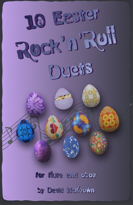 Book cover for 10 Easter Rock'n'Roll Duets for Flute and Oboe