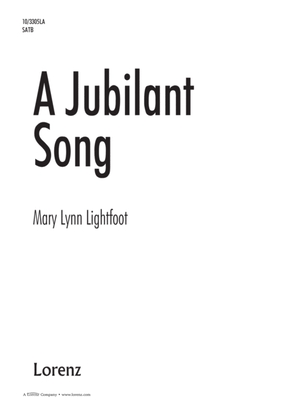 Book cover for A Jubilant Song