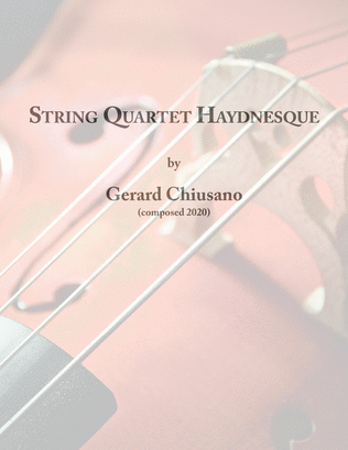 String Quartet Haydnesque