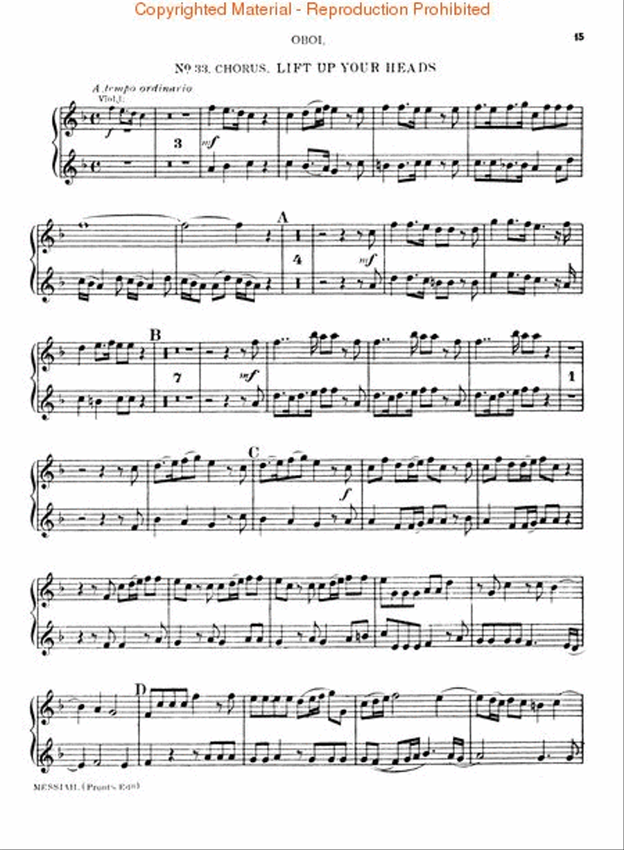 Messiah (Oratorio, 1741) Choir scores gallery preview page 4