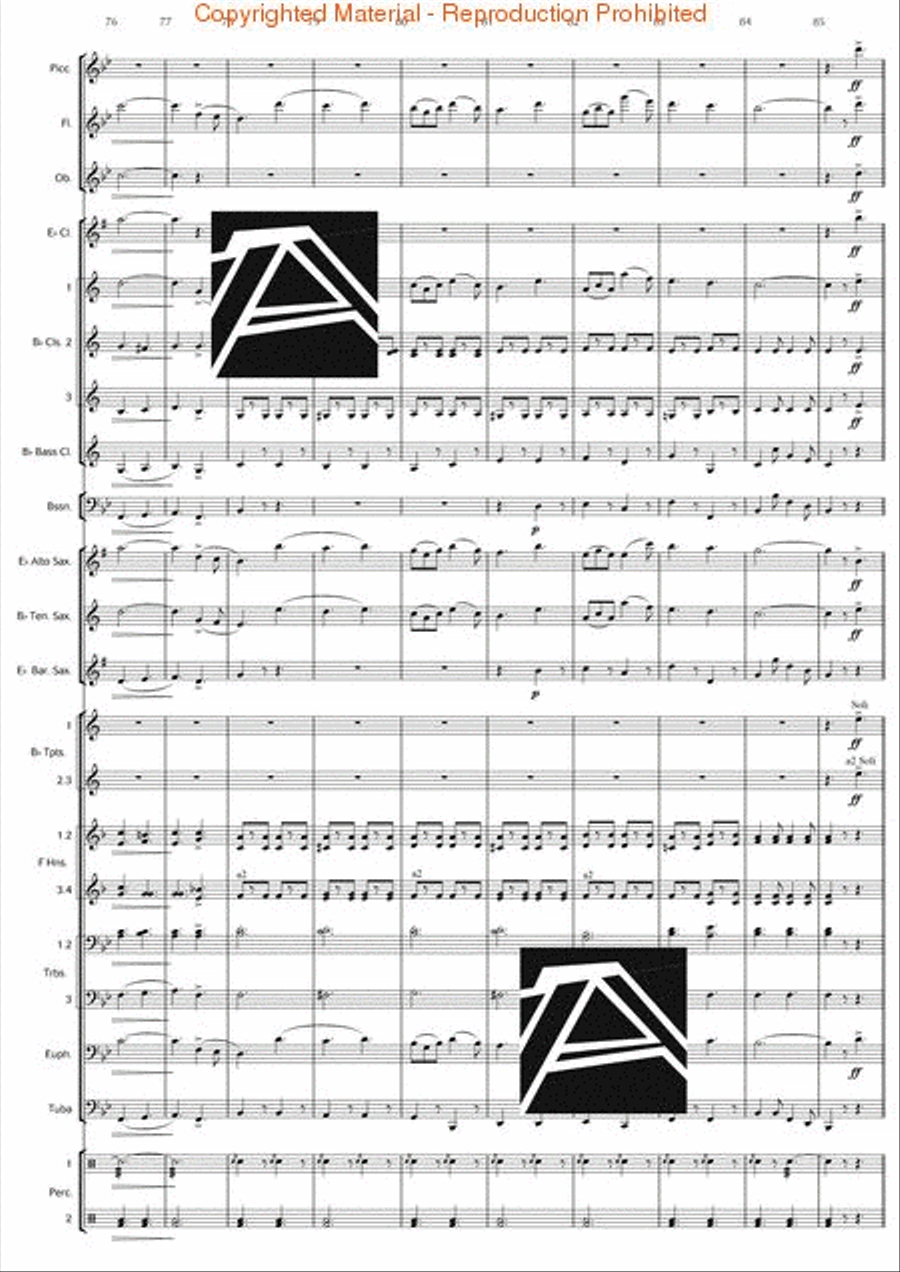 The Wind in the Willows Concert Band scores gallery preview page 10