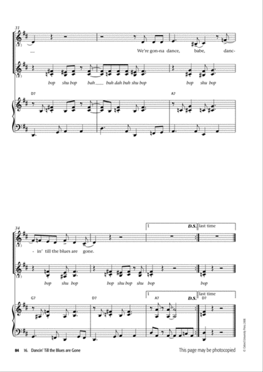 Popular Voiceworks 1 4-Part scores gallery preview page 27