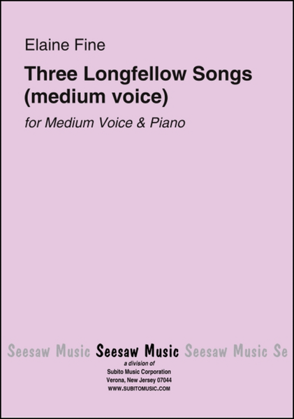 Three Longfellow Songs