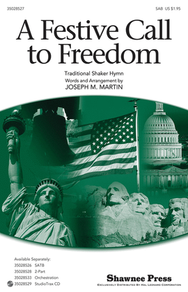 Book cover for A Festive Call to Freedom