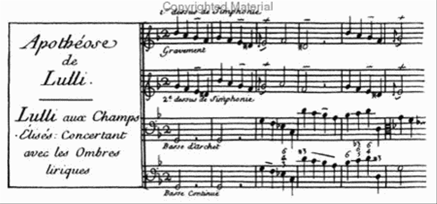 Le Parnasse or l'Apotheose of Corelli - Instrumental concert Flute scores gallery preview page 3