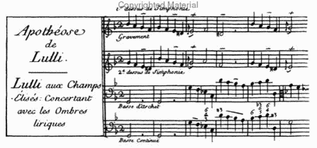 Le Parnasse or l'Apotheose of Corelli - Instrumental concert