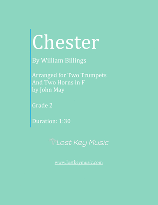Chester-Two Trumpets in Bb and Two Horns in F