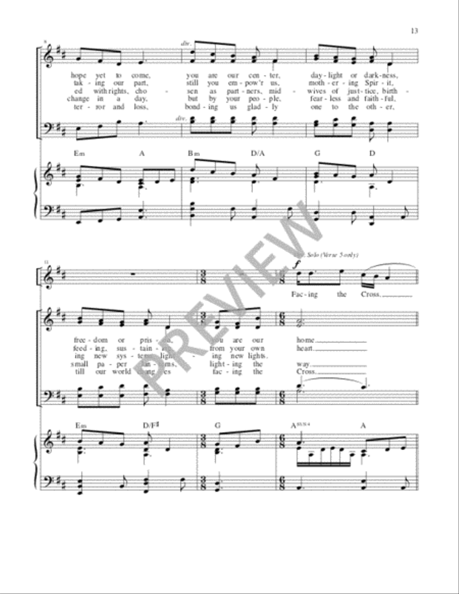 As Morning Breaks and Evening Sets Flute scores gallery preview page 15