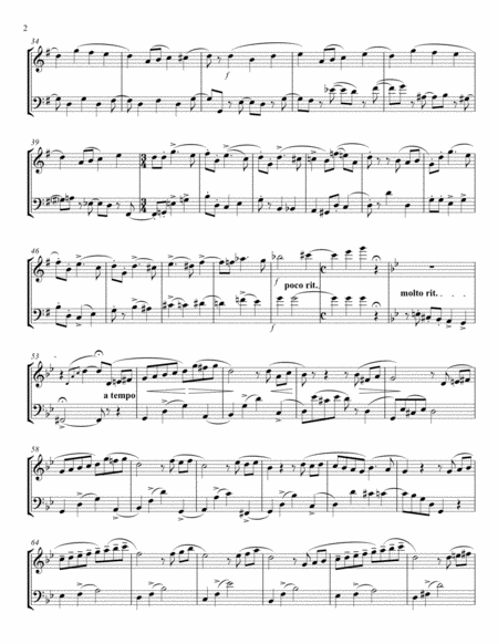 2 Violin & Cello duets by Tchaikovsky image number null