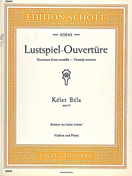 Festive Overture, Op. 73 (Piano / Violin)