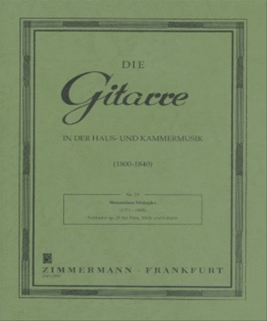 Notturno Op. 21 Flute scores gallery preview page 1