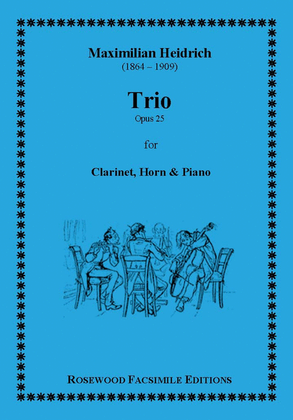 Book cover for Trio, Op. 25
