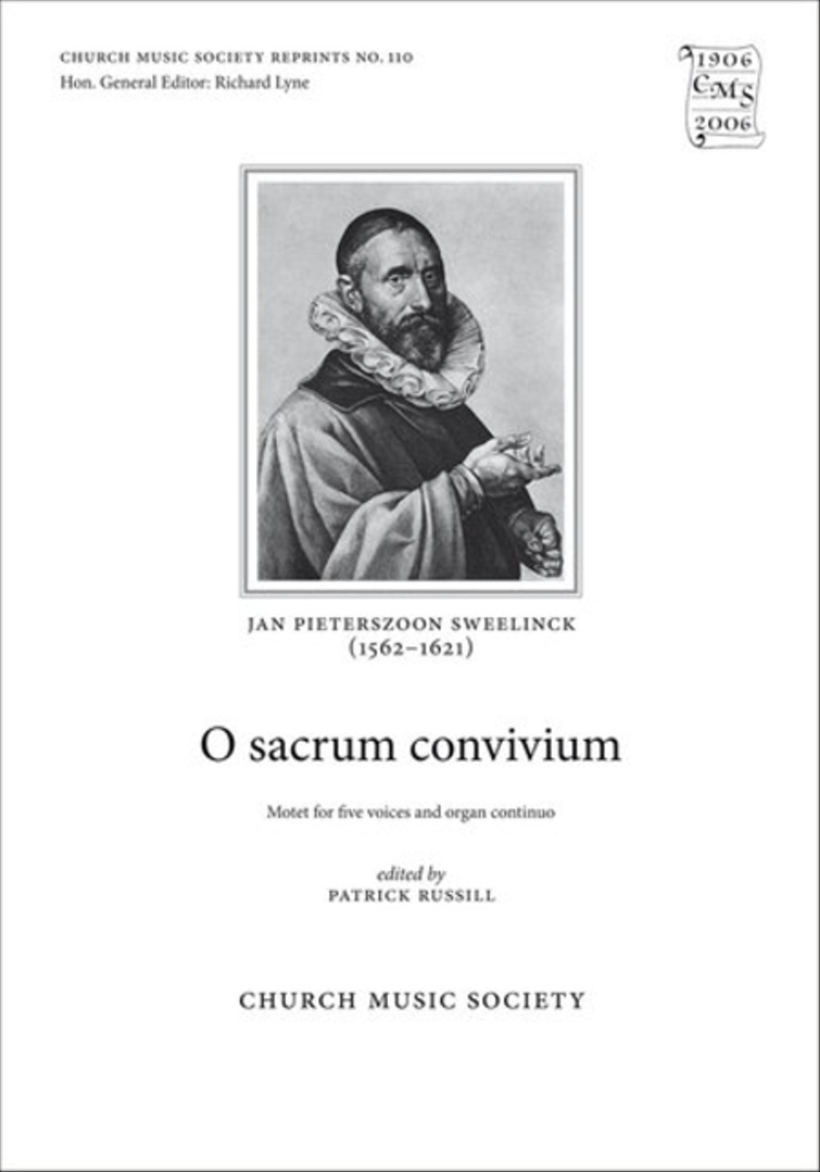 O sacrum convivium SATTB scores gallery preview page 1