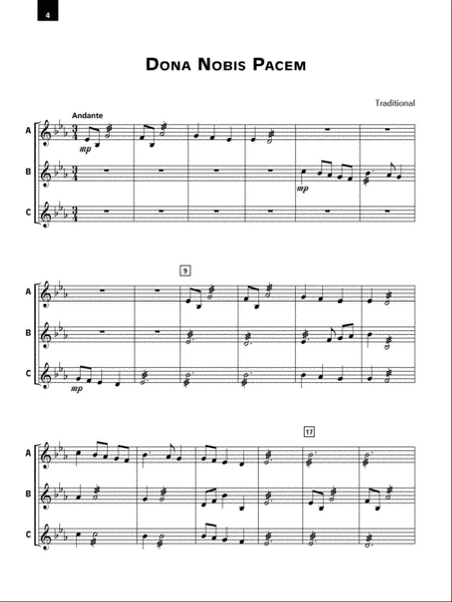 Accent on Ensembles, Book 2 Concert Band Methods scores gallery preview page 4