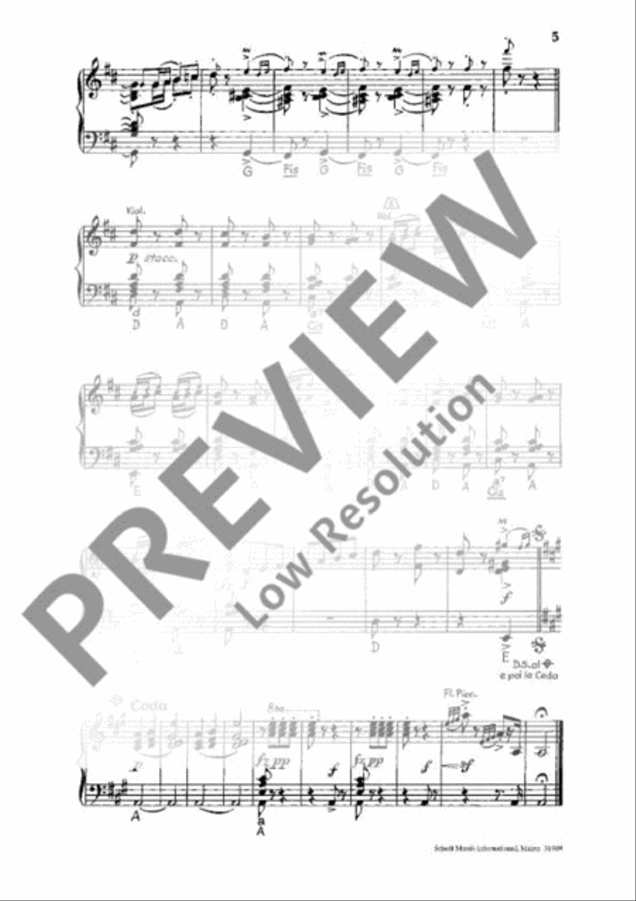 Tritsch-Tratsch Polka Orchestra scores gallery preview page 9