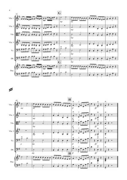 Eine Kleine Nachtmusik (1st movement) for String Orchestra image number null