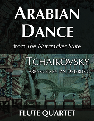 Book cover for Arabian Dance for Flute Quartet