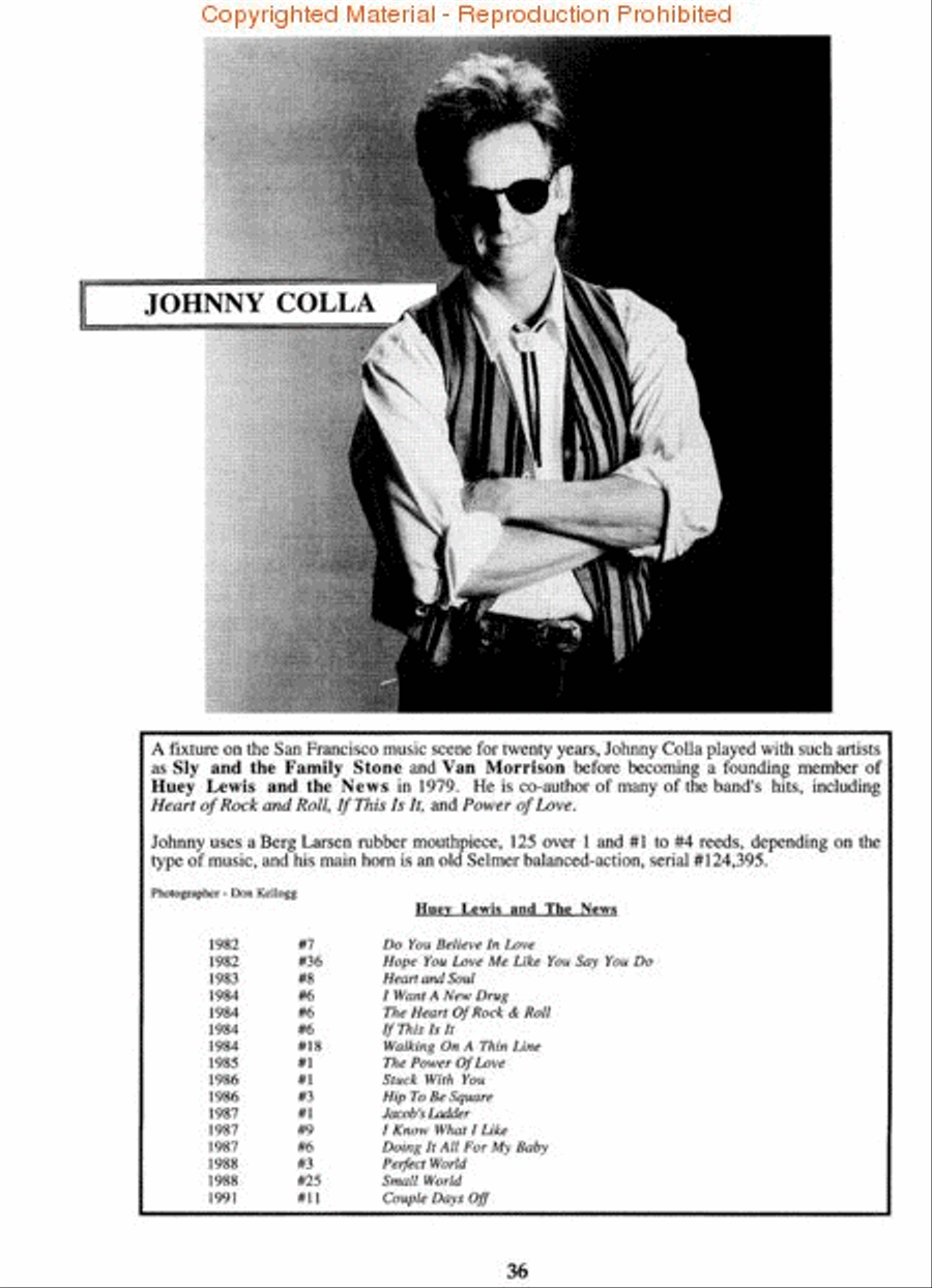 Rock & Roll Sax Rock & Roll Sax Saxophone scores gallery preview page 3