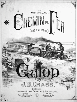Chemin De Fer (The Rail-Road). Galop