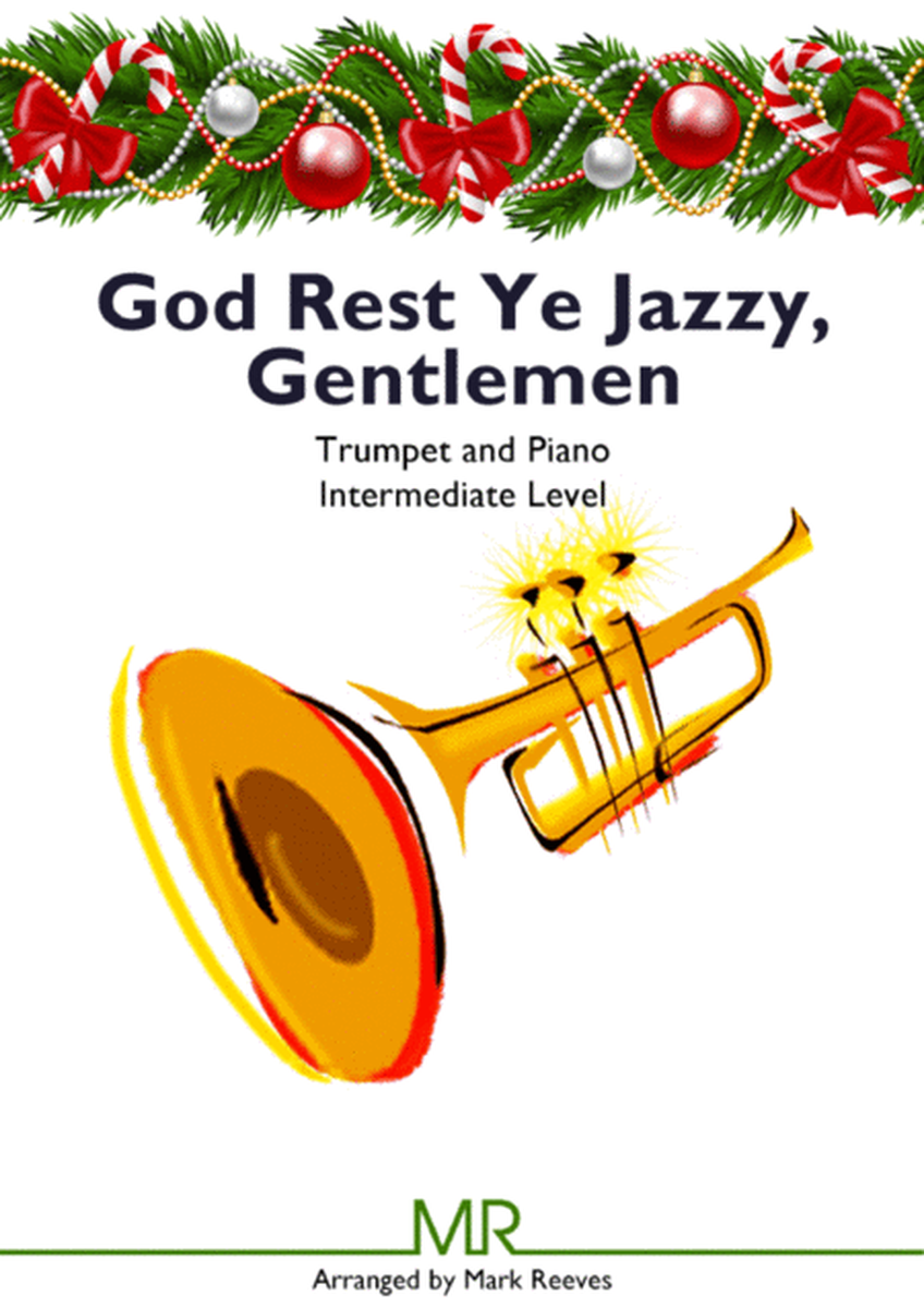 God Rest Ye Jazzy, Gentlemen - trumpet and piano image number null