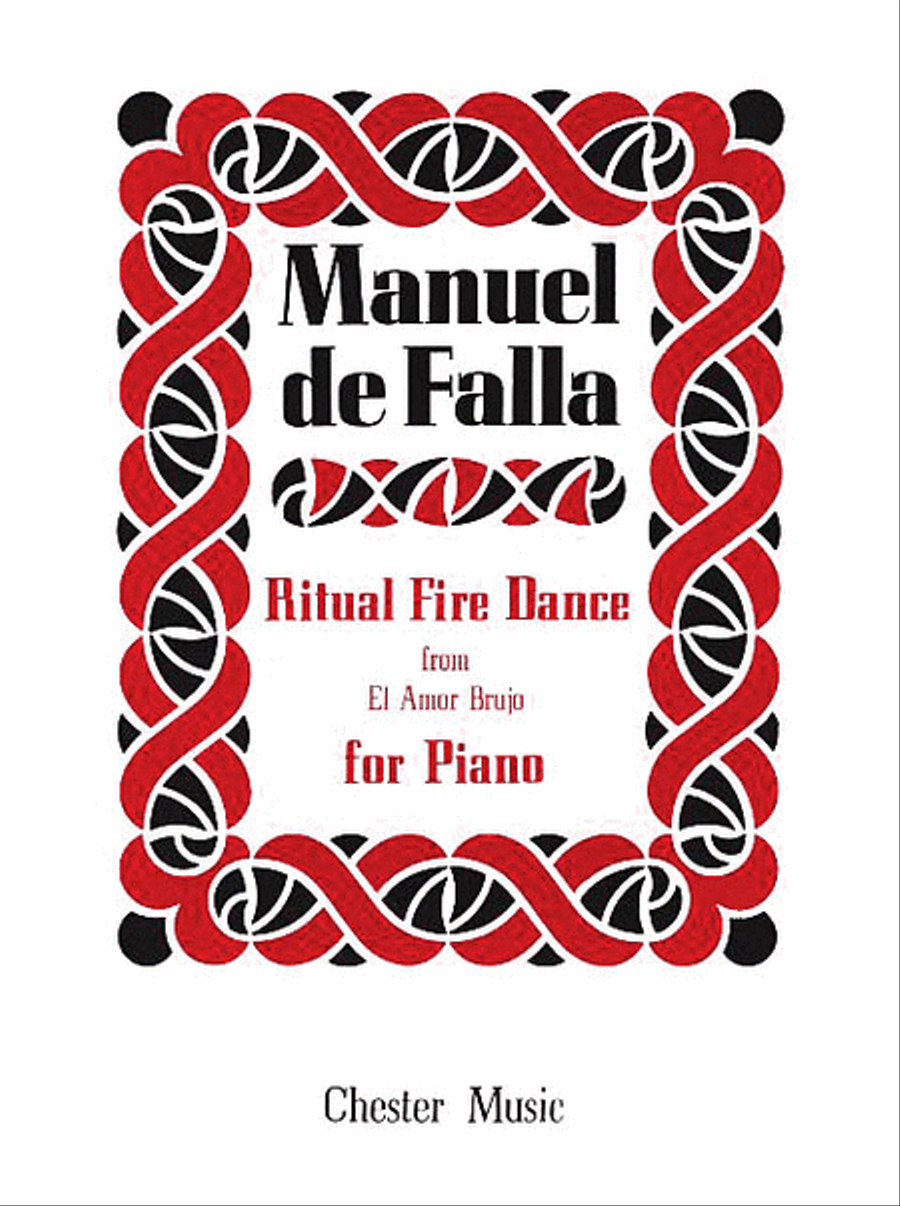 Ritual Fire Dance from El Amor Brujo Piano Solo scores gallery preview page 1