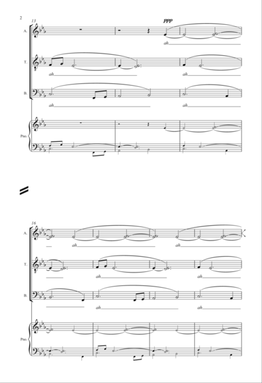 Swing Low, Sweet Chariot 4-Part scores gallery preview page 2