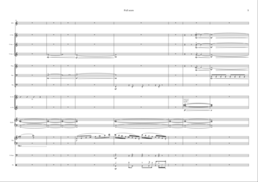 Meditations for Jazz Orchestra Jazz Ensemble scores gallery preview page 5