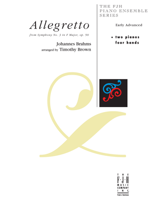 Allegretto from Symphony No. 3 in F Major