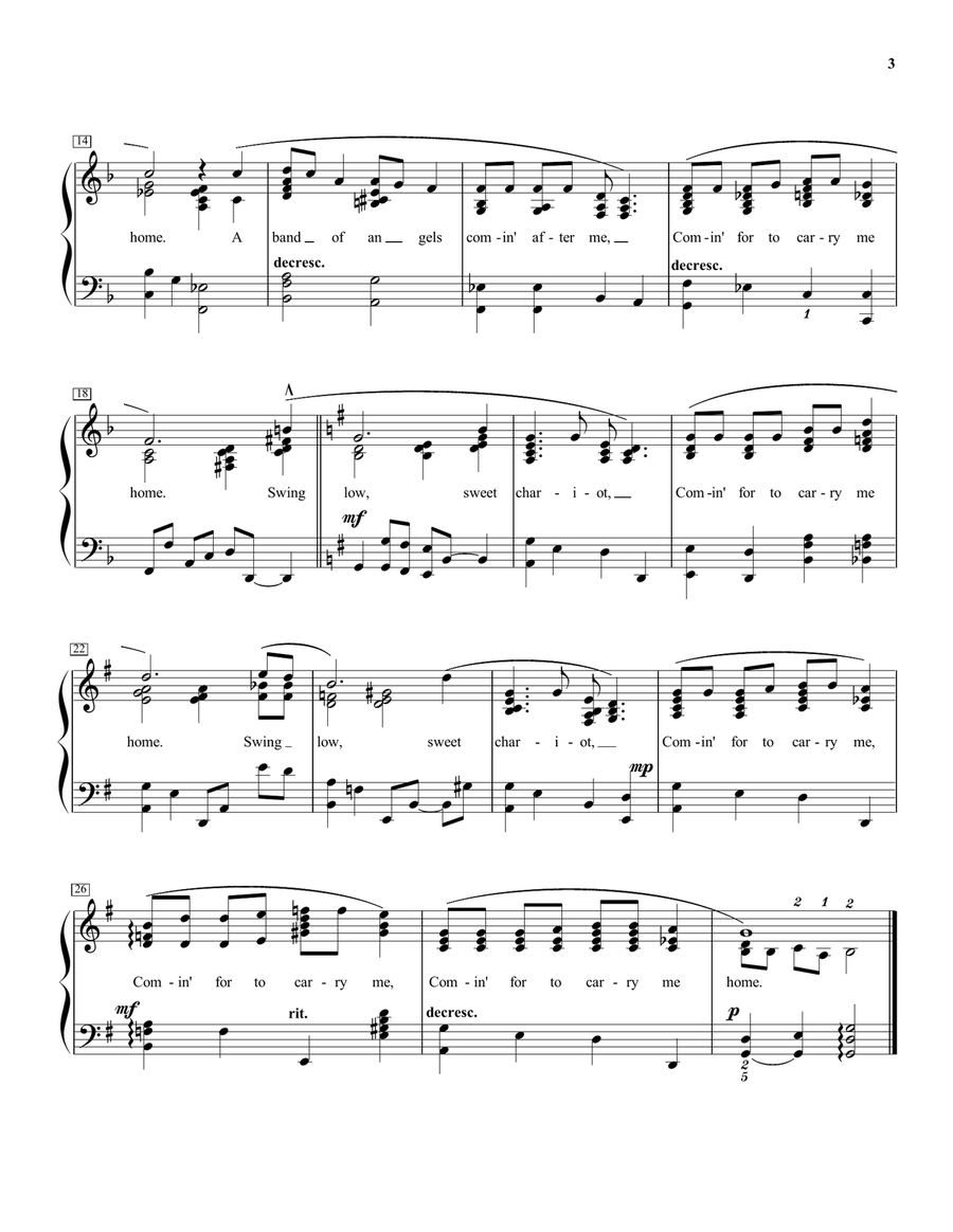 Jazzy Hymn Arrangements-Book Five-3rd Edition Piano Method scores gallery preview page 4