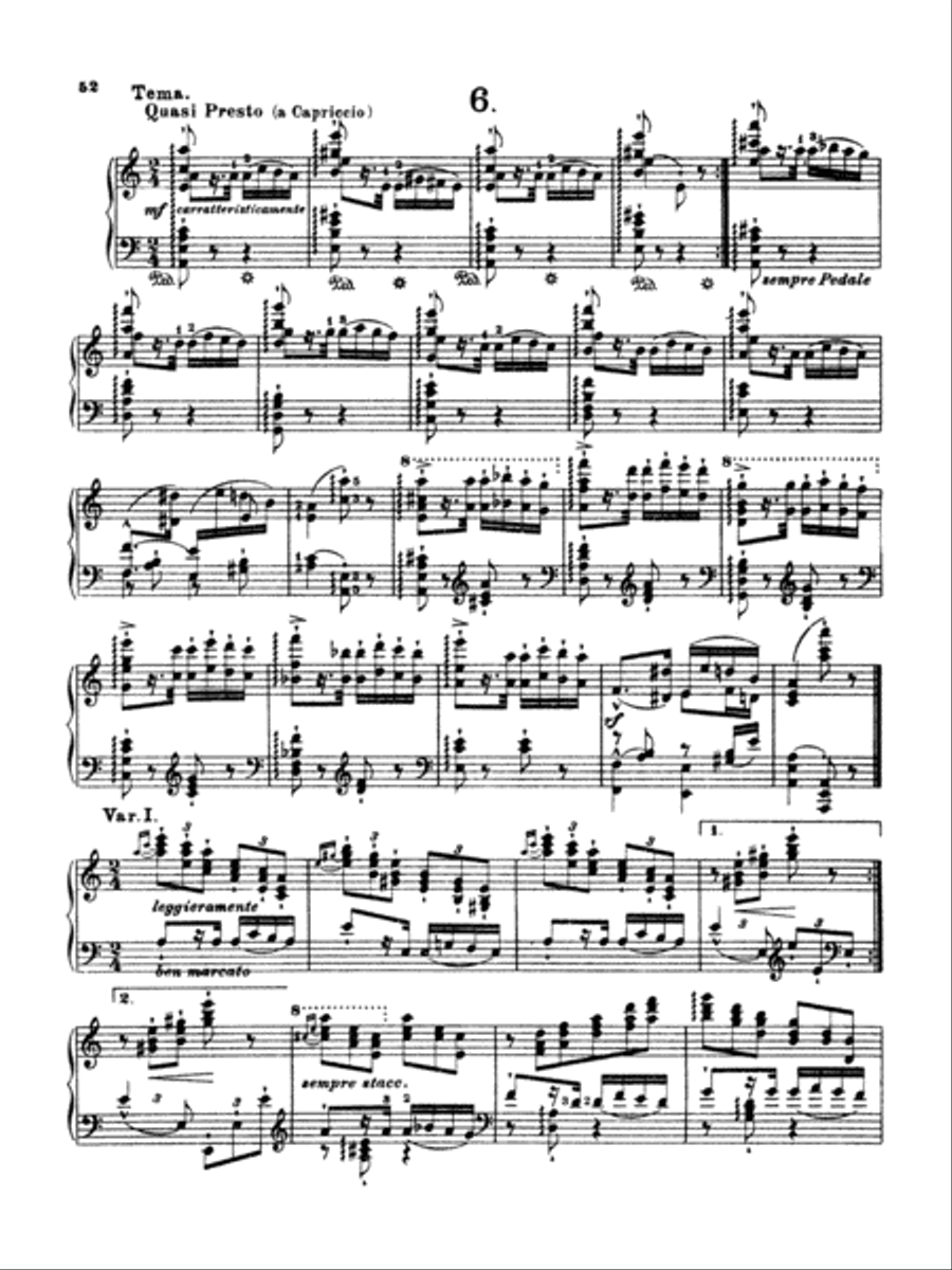 Liszt: Etudes (Volume III) Piano Method scores gallery preview page 1