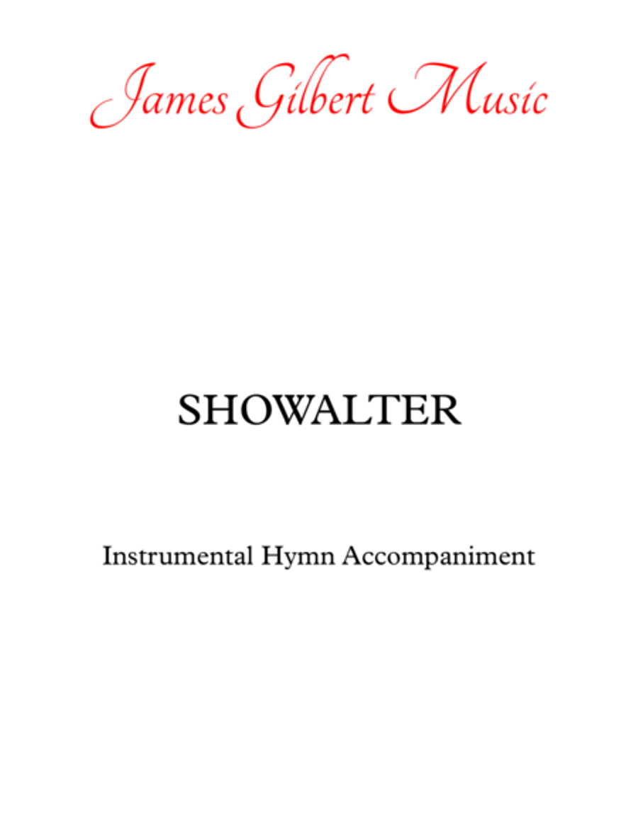 SHOWALTER (Leaning On The Everlasting Arms) Small Ensemble scores gallery preview page 1