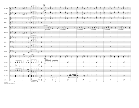 I Knew You Were Trouble - Conductor Score (Full Score)