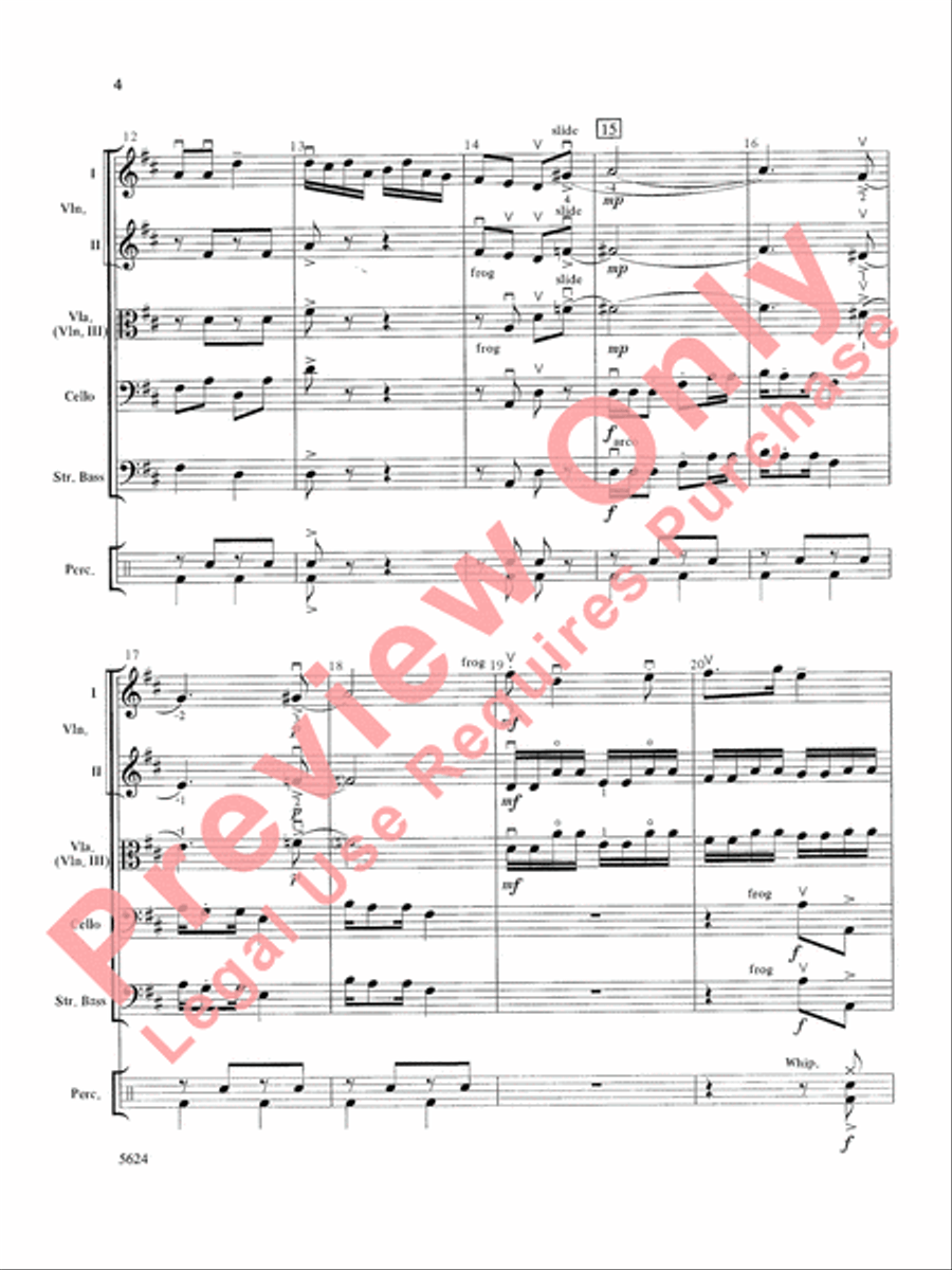 Fiddler's Stew String Orchestra scores gallery preview page 5