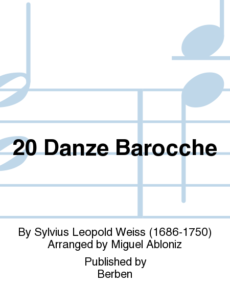 20 Danze Barocche-Guitar