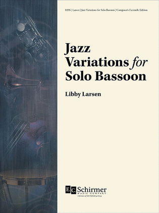Book cover for Jazz Variations for Solo Bassoon