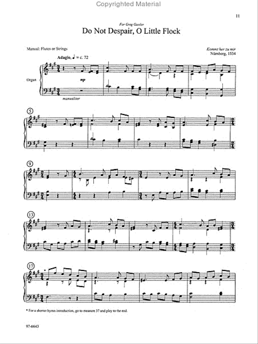 Wondrous Cross Wondrous Cross Organ scores gallery preview page 5