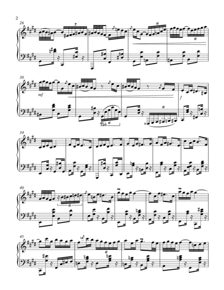 Klezmer Dance #1 for Piano