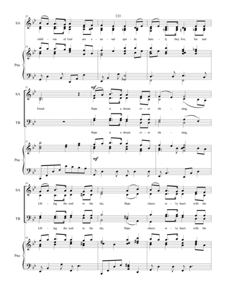 Constant the Love of Our Savior, sacred music for SATB Choir image number null