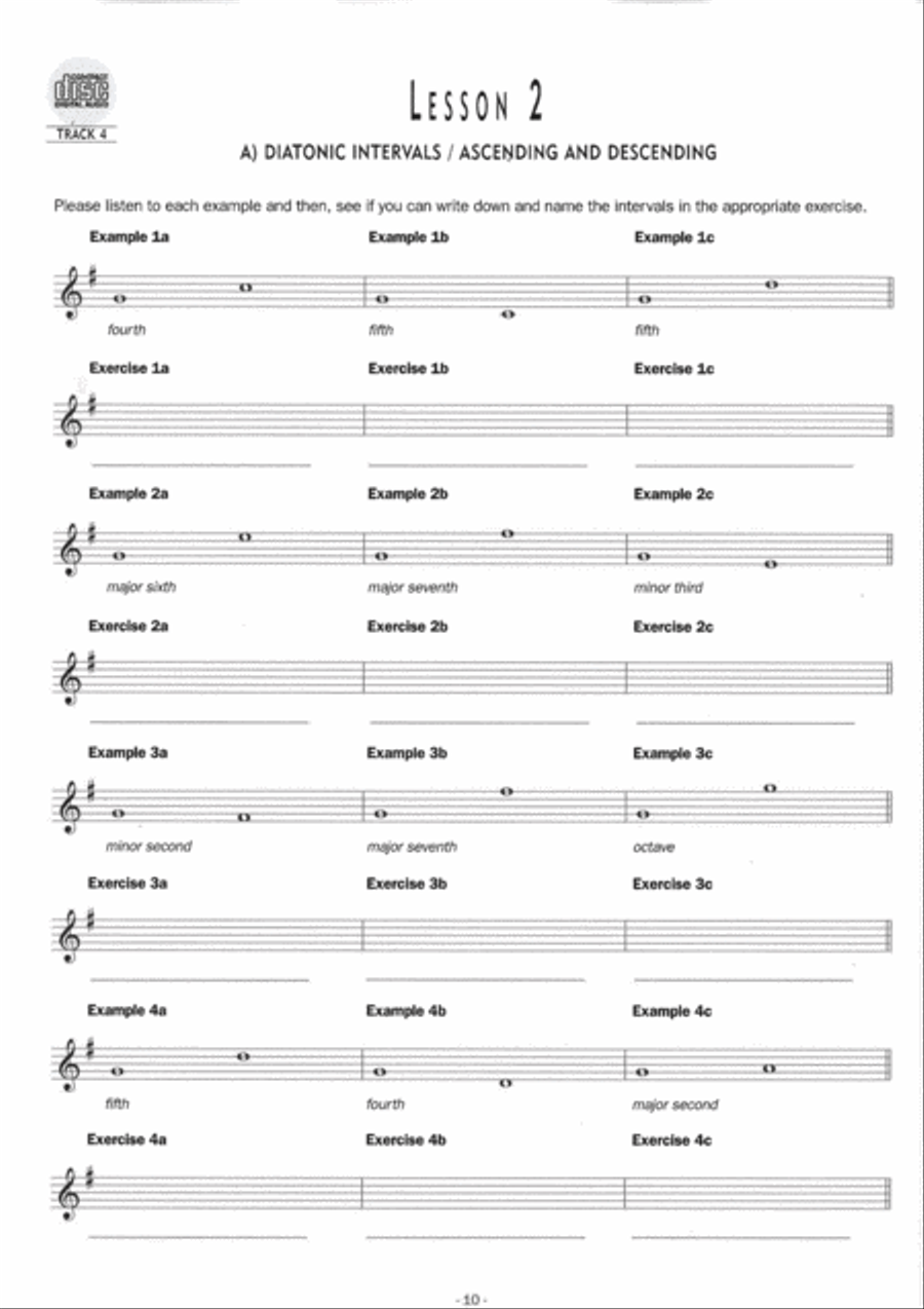 Ear Training, Volume 1 CD scores gallery preview page 2