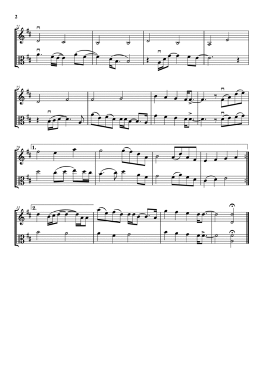 Can You Feel The Love Tonight String Duet scores gallery preview page 3