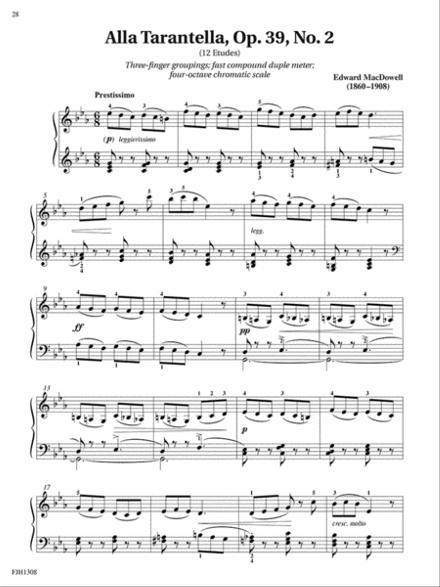 Expressive Etudes, Book Four Piano Method scores gallery preview page 4